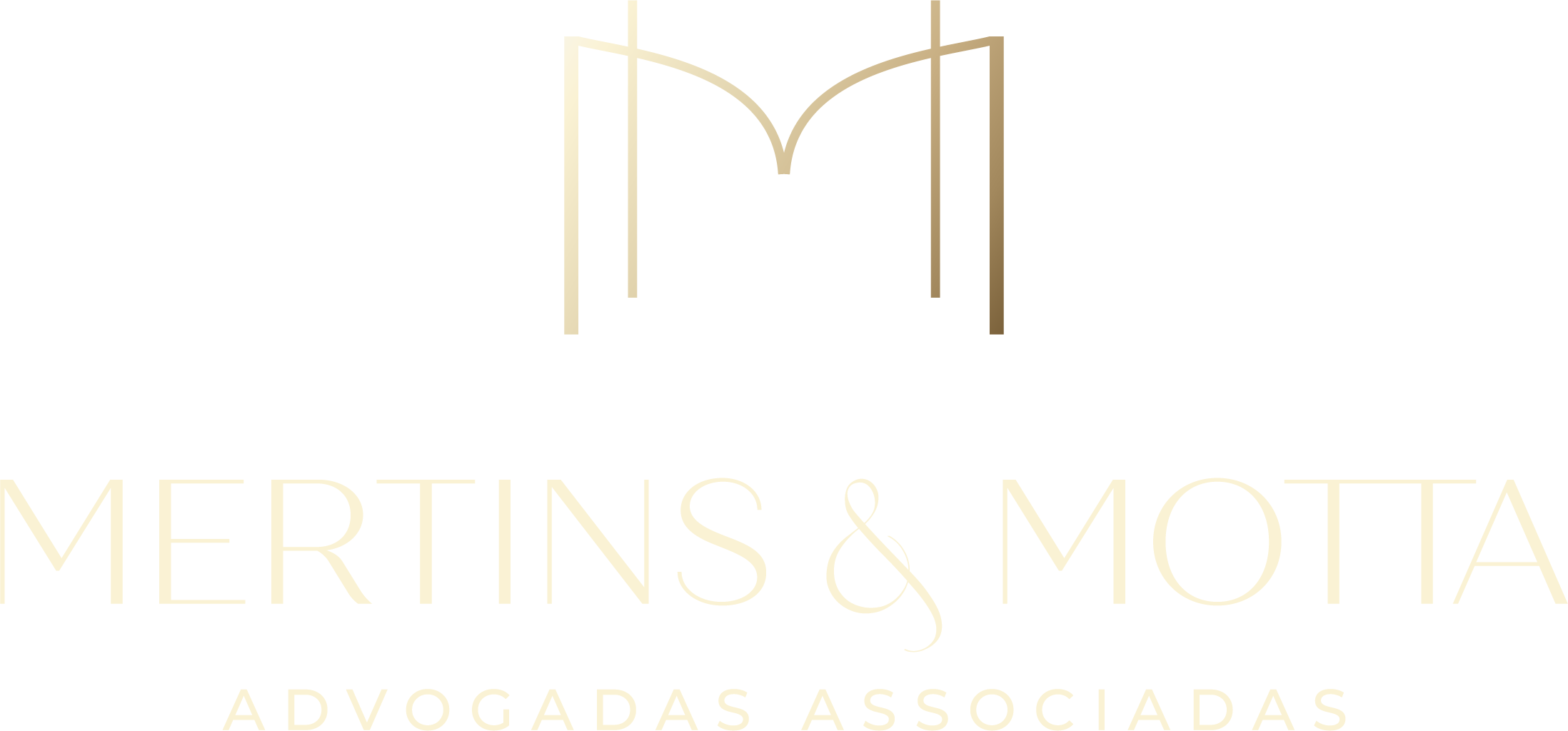 Mertins e Motta Logo (Dourada)