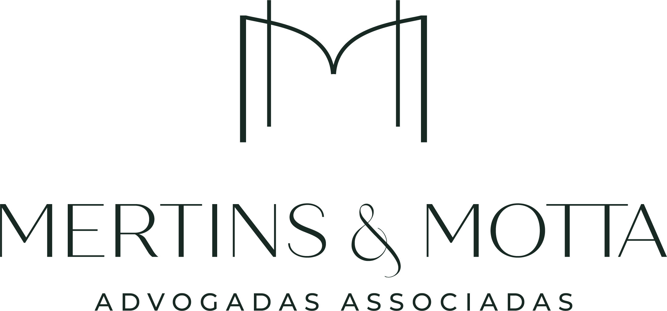 Mertins e Motta Logo (Preto)